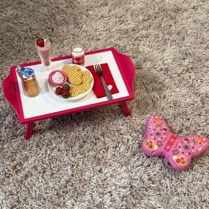 American Girl breakfast in bed set